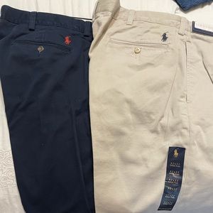 2 pair of men’s Ralph Lauren pants.